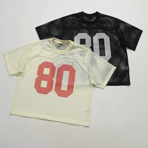 Maillots de football personnalisables de haute qualité pour adultes à séchage rapide nouveau pour l'automne Service OEM pour maillot de Football haut court - Product Image 5