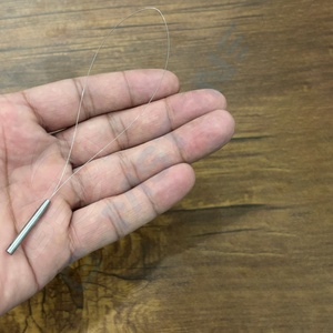 Stainless Steel Hair Extension Loop Tool–Professional Micro Ring & Nano Bead Threading Needle hair extension installation tool - Product Image 3