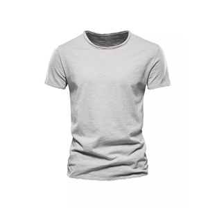100% coton décontracté à manches courtes surdimensionné grande taille T-shirt Logo imprimé personnalisé motif solide prix de gros du Bangladesh - Product Image 4