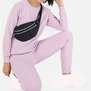 2025 nuevo superventas personalizado Jogging conjunto de 2 piezas señoras Jogging Conjunto personalizado mujeres sudor traje personalizado para mujer ropa sudor traje - Product Image 5