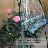 Mini serre portable pop-up moderne et écologique pour plantes et fleurs de jardin, protection pour l'arrière-cour