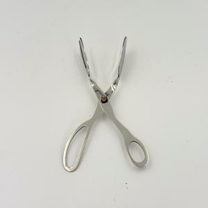 Accessoires de bar, pinces à glace en forme de ciseaux, en acier inoxydable poli, pour bar, hôtel, restaurant, mariages, fêtes - Product Image 1