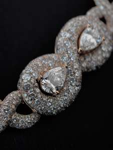 Luxury Iced Out Moissanite <b>Infinity</b> Link Necklace VVS Hip Hop Rhodium Plated Orthodox Gift & Party Chain Jewelry - Product Image 2