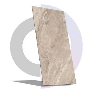 Florentine Crema กระเบื้องพอร์ซเลนขัดเงา9มม. ขนาด600x1200มม./24X48ดีไซน์คลาสสิกดีไซน์ทันสมัยกระเบื้องไฟร์บริคพรีเมียมได้รับการรับรอง-CE - Product Image 1