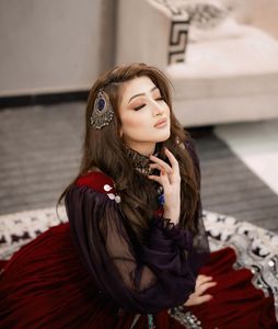 ชุดเดรสสตรีสไตล์อัฟกานิสถานโบราณทำด้วยมือผ้าไหมคุณภาพสูงและผ้าฝ้ายวัสดุที่ดีที่สุดสำหรับ0564ฤดูร้อน - Product Image 2