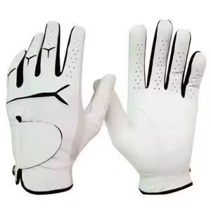 Gants de golf de luxe en cuir Cabretta respirant, personnalisables avec logo et couleur, pour gaucher, design unique, antidérapants pour la pratique sportive - Product Image 4