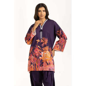 Ensemble coordonné imprimé croix bohème IPST-55033, 2 pièces en crêpe avec manches trois quarts, tailles XS à 3XL, pour printemps/été - Product Image 6