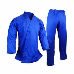 Uniforme de karaté en polyester/coton imprimé avec logo personnalisé pour hommes, dernier design, vêtements de boxe et d'arts martiaux, prix de gros - Product Image 3