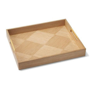 Plateau de table en bois au design vintage Plateau de service en bois massif de qualité exclusive pour les bols de nouilles au café et autres aliments - Product Image 3