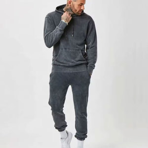 ชุดวอร์มแบบสวมหัวผ้าคอตตอนซัก100% สำหรับผู้ชายชุดวอร์มผ้าคอตตอนซักแบบปรับแต่งโลโก้ได้สำหรับฤดูหนาว - Product Image 3