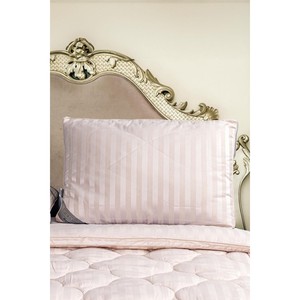 Almohada de Lujo Varol Majesti Beige 50x70, Almohada en Forma de Cuña con Logotipo Personalizado para Dormitorio, Silicona Satinada Refrescante, Ideal para Dormir - Product Image 1