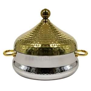 Plat à fondue arabe disponible en différentes tailles et couleurs, plat à fondue en acier martelé - Product Image 1