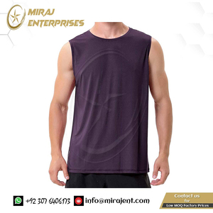 Men's Sleeveless Fitness Singlet <b>Moisture</b> Wicking Gym Tank Top Athletic Wear Bulk Supplier Drop Shipping - Product Image 5