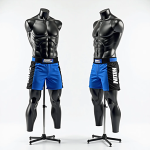 Pantalones cortos de lucha MMA sublimados con impresión HD personalizada con características elásticas No Gi Jiu Jitsu Kimono para entrenamiento de Jiu Jitsu - Product Image 6