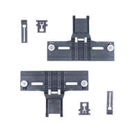 2 x Ajusteurs de panier supérieur pour lave-vaisselle électrique W10350376, 2 x Ajusteurs de positionnement W10195840, 2 x Ajusteurs de panier W10195839 - Product Image 1
