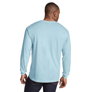 เสื้อยืดคอกลมแขนยาวผ้าฝ้ายออร์แกนิคสำหรับผู้ชาย - Product Image 5