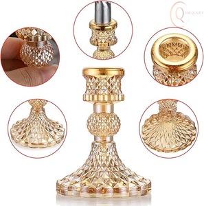 <b>Ramadan</b> Metal <b>Decorative</b> Candle Holder Set Stylish Tabletop Accent for Living Room and Dining Area Waterproof & Durable - Product Image 3