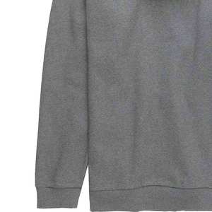 Sudadera con capucha personalizable de lana de algodón pesado de gran tamaño con cremallera y hombros caídos para hombres cremalleras dobles estilo informal bordado - Product Image 3