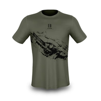 T-shirt graphique personnalisé à manches courtes pour motocycliste Style vintage à la mode coupe normale tissu tricoté bas prix vente OEM ODM pour hommes