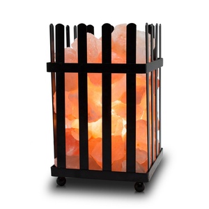 ตะกร้าโคมไฟเกลือทรงดาวหิมาลัยงานฝีมือธรรมชาติวัสดุออร์แกนิกทำด้วยมือเป็นมิตรต่อสิ่งแวดล้อมของตกแต่งบ้าน - Product Image 6