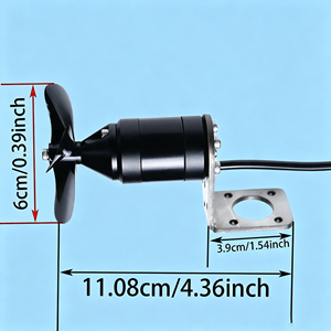 Motor de Hélice Sumergible Impermeable de 12-24V para Barco RC, Propulsor CW CCW para Barco <span class=keywords><strong>ROV</strong></span> DIY, Robot <span class=keywords><strong>Submarino</strong></span>, Barco Cebador - Product Image 4