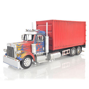 Porte-mouchoirs Big Rig en métal fait à la main, modèle vintage pour la décoration de la maison et les cadeaux - Product Image 2