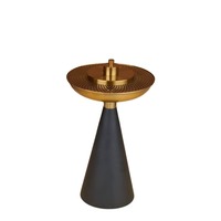 Brûleur d'encens décoratif écologique de style indien, design de créateur, porte-encens de table, meilleure qualité, métal fantaisie aromatique