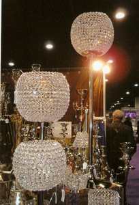 Candelabro de cristal con 5 brazos, cilindros de cristal para velas, regalo de boda, retorno - Product Image 4