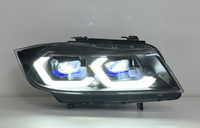 Accessoires pour BMW E90, mise à niveau des phares laser style G80 avec feux de signalisation H1 pour voitures de 2005 à 2012, phares halogènes et xénon
