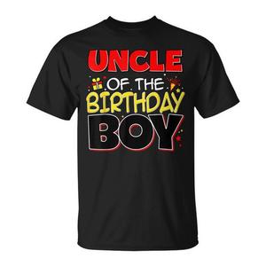 T-Shirt Promozionale Nera a Maniche Corte per Adulti - Outfit per Festa di Compleanno in Famiglia - Product Image 1