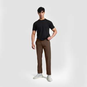 Pantalones Rectos GA Marrones para Ropa de Golf - Product Image 4