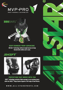 Ensemble de protection pour receveur de baseball, casque, protège-poitrine et protège-jambes, vente en gros, options personnalisées disponibles, prix d'usine - Product Image 3