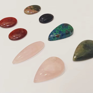 Piedra preciosa de cristal de mezcla Natural de calidad AAA, piedra de todos los colores, piedras preciosas sueltas, cabujón, piedras preciosas sueltas, piedra surtida - Product Image 3
