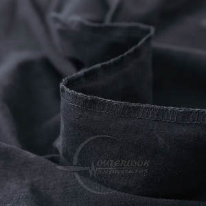 Camiseta informal de lavado ácido para hombre, ropa deportiva de algodón 100% de secado rápido, diseño de entrenamiento ajustado con cuello redondo, fabricante - Product Image 4