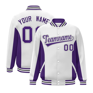 Chaqueta Bomber personalizada con cuello levantado y cremallera para hombre, chaqueta acolchada de otoño con características transpirables a prueba de viento, estilo informal y bolsillo - Product Image 1