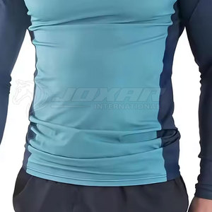 <b>Base</b> <b>Layer</b> Top for <b>Men</b> Custom Made OEM Support Breathable Lightweight Gym Wear - Product Image 6
