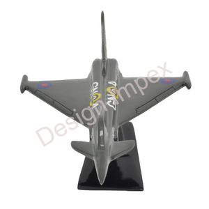 Quà lưu niệm Die Cast nhôm <span class=keywords><strong>Typhoon</strong></span> mô hình máy bay với cơ sở màu xám tráng tuyệt vời Máy bay mô hình cho trang trí nội thất - Product Image 3