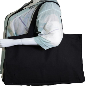 Bolso de compras de lona extragrande 100% algodón, bolso de playa reutilizable ecológico de alta calidad, bolso de hombro multiusos para playa - Product Image 6