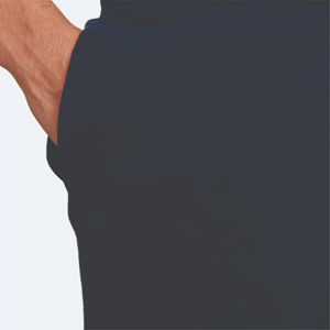 Pantalons de survêtement personnalisés en molleton pour hommes French Terry Baggy empilés pantalons de survêtement évasés pour hommes - Product Image 4