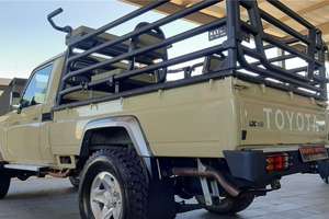 Bastante usado Toyota Land Cruiser doble cabina VDJ79 camioneta diésel 4.5L en venta - Product Image 2