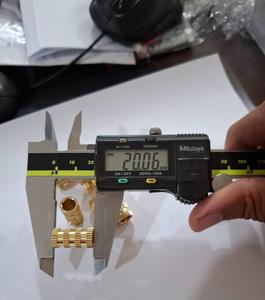 อะไหล่ทองเหลืองคุณภาพสูงสำหรับการฉีดพลาสติก - Product Image 2