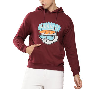 Sweat-shirts à capuche pour hommes, unis, 100% coton, respirants, vêtements d'hiver, logo personnalisé, couleur légère, taille premium, poche, coupe régulière - Product Image 1