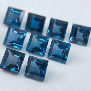 อัญมณีหลวมผลิตจากพลอยเทียมสีฟ้าขนาด AAA - Product Image 1