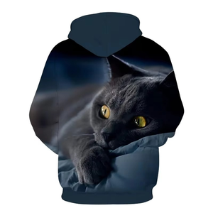 Sweat-shirt à capuche décontracté pour homme, vêtement de sport à la mode pour homme, pull à capuche avec poche kangourou, vêtements d'extérieur, tenue décontractée - Product Image 3