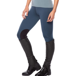 Legging équestre pour femme équitation pantalon d'exercice en polyester taille haute avec taille et couleur personnalisables - Product Image 5