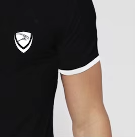 Camisetas de Hombre de Talla Grande en Tejido de Poliéster/Algodón, con Logotipo Personalizado Impreso, Manga Corta, Ecológicas - Product Image 3