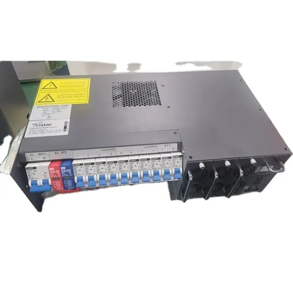 Alimentation intégrée 48V AC/DC modulaire enfichable à chaud avec sortie configurable N + 1 Redresseur 53.5V avec fonction SNMP