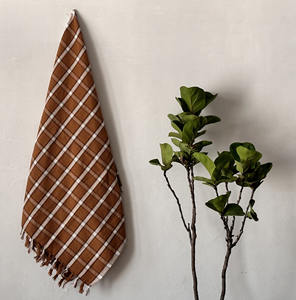 Toalla de baño de lujo de grado de spa, Algodón ligero suave, secado rápido, estilo turco y tropical moderno - Product Image 4