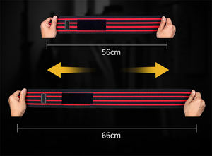 Vente en gros 2026, bandes de poignet rembourrées de sécurité pour la musculation, unisexes, personnalisées, de haute qualité, offres de couleurs personnalisées, emballage, logo - Product Image 4
