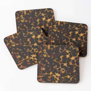 Round Resin and Wood Coasters Set of in Honeycomb Pattern <b>Epoxy</b> Resin coaster and Wood Stand Eco Friendly Luxury Solid Wood - Product Image 2